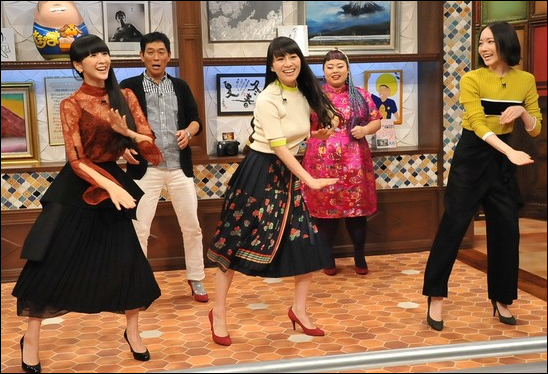 さんまのまんま Perfume 渡辺直美とハイヒールでダンス